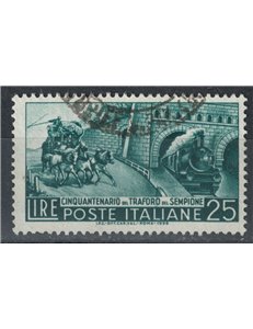 ITALY 1956 Simplon Tunnel us