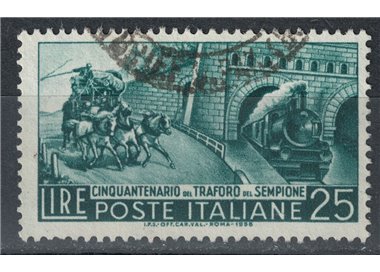ITALY 1956 Simplon Tunnel us