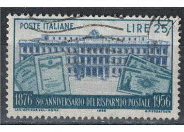 ITALY 1956 Postal Savings us
