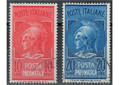 ITALIA 1958-66 Posta pneumatica 2v us
