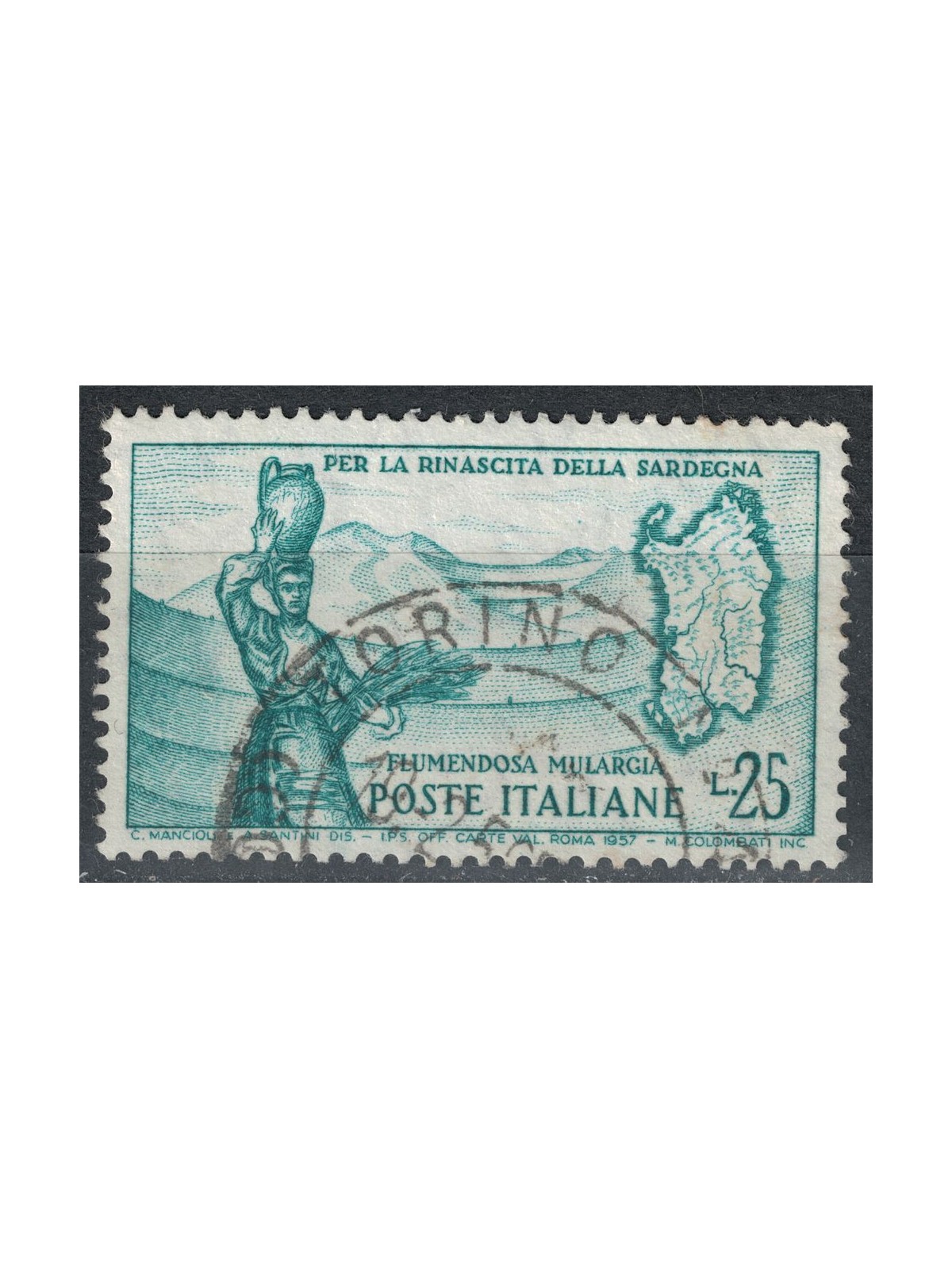 ITALIA 1958 Impianti del Flumendosa us