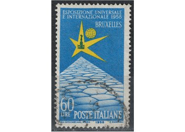 ITALY 1958 Brussels Exhibition us