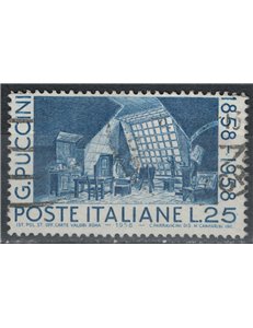 ITALY 1958 Giacomo Puccini us