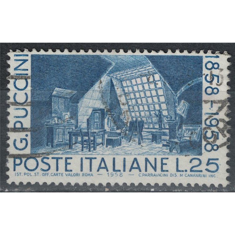 ITALY 1958 Giacomo Puccini us