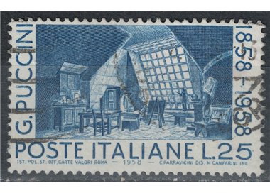 ITALY 1958 Giacomo Puccini us