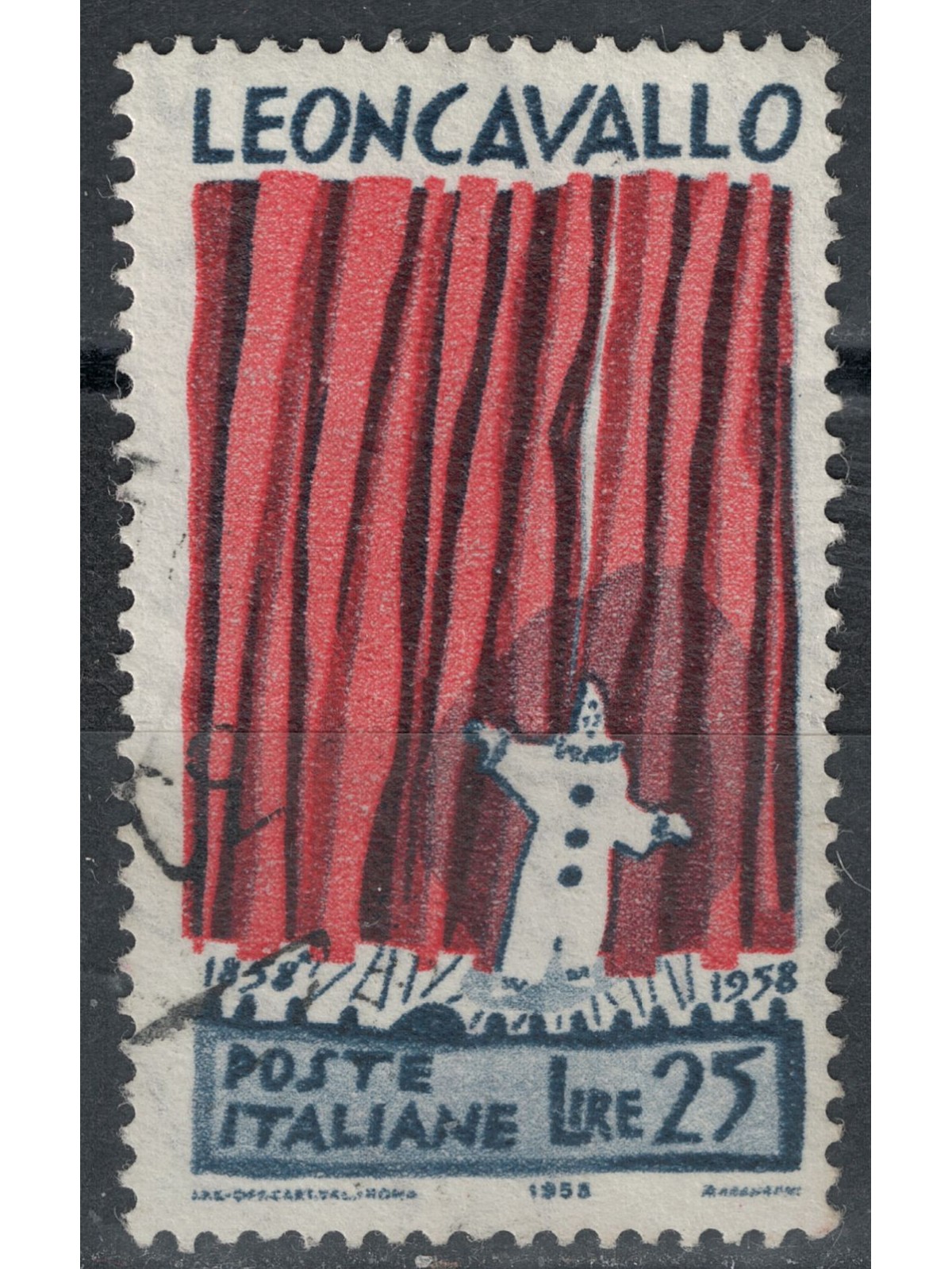 ITALY 1958 Ruggero Leoncavallo us