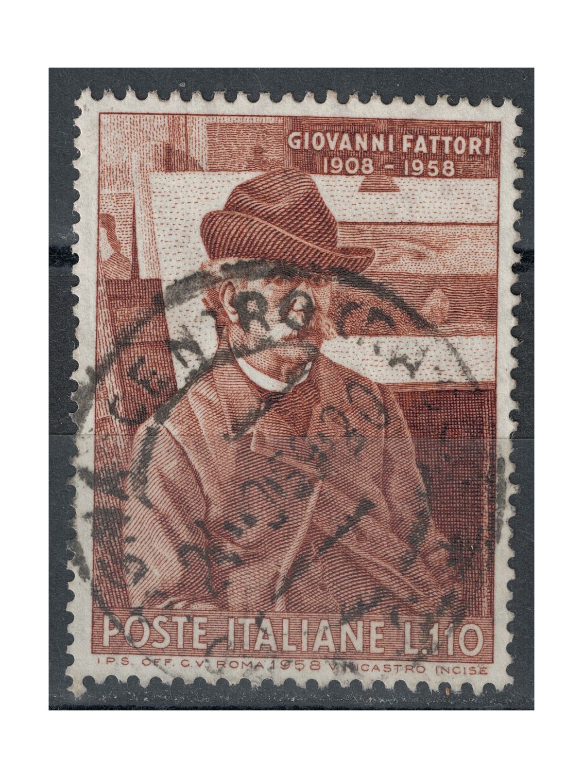 ITALIA 1958 Giovanni Fattori us