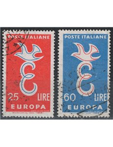 ITALIA 1958 Europa 2v us