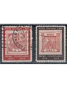 ITALY 1958 Kingdom of Naples 2v us