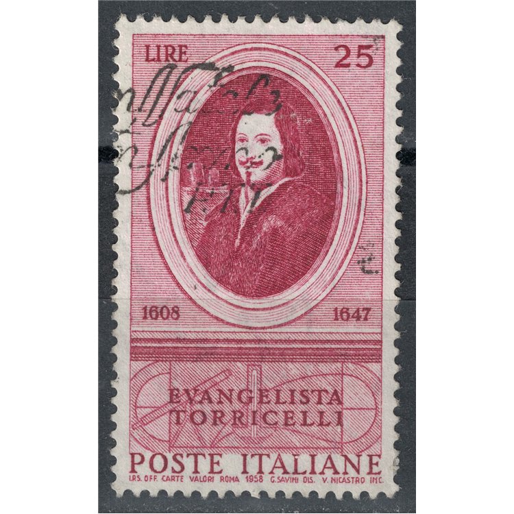 ITALIA 1958 Evangelista Torricelli us