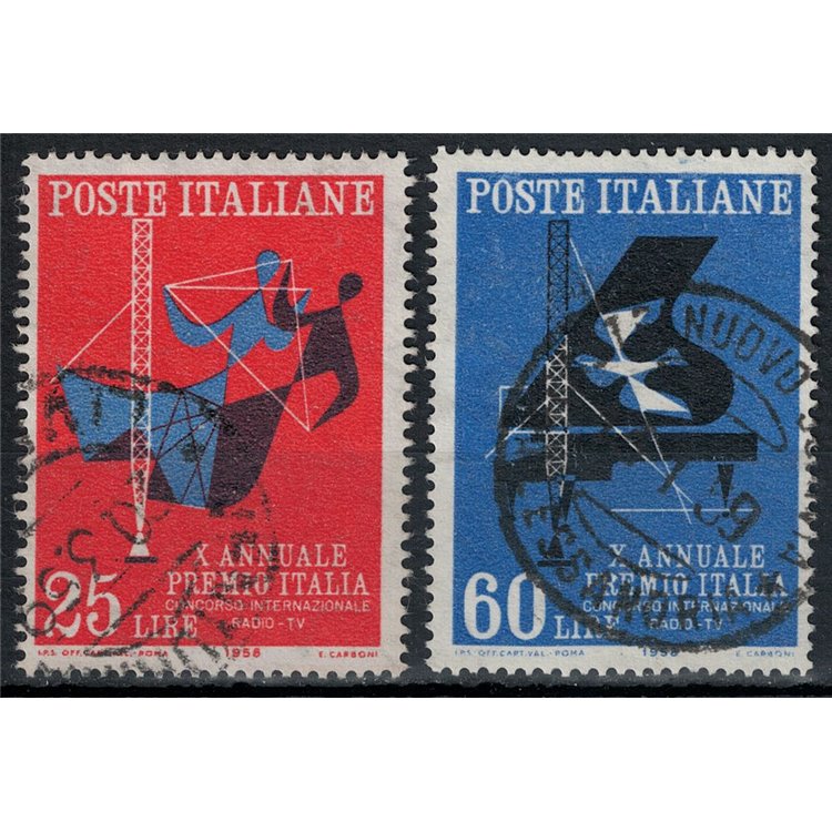 ITALY 1958 Italy Award 2v us