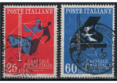 ITALY 1958 Italy Award 2v us