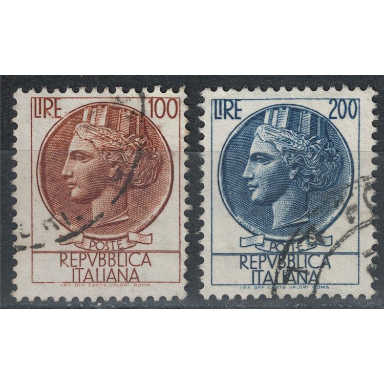 ITALIA 1959 Siracusana 2v us
