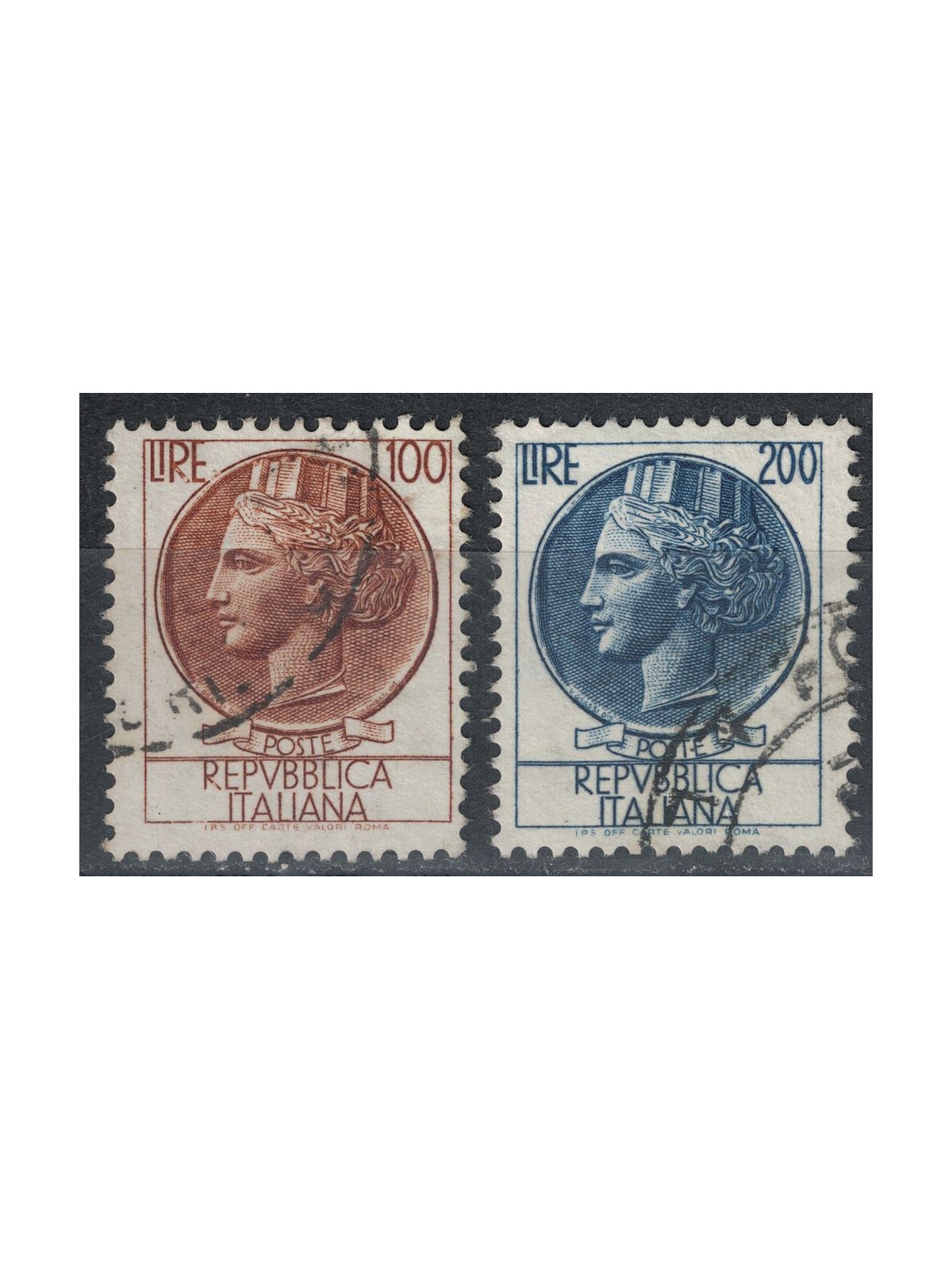 ITALY 1959 Siracusana 2v us