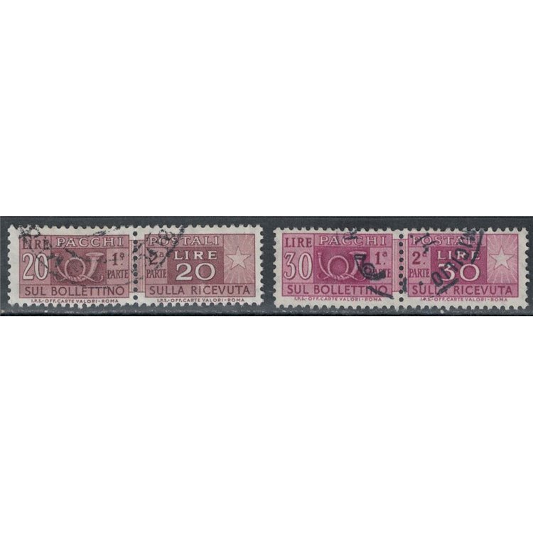 ITALY 1973 Postal parcels 2v us