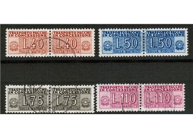 ITALY 1953 Parcels in concession 4v us ©