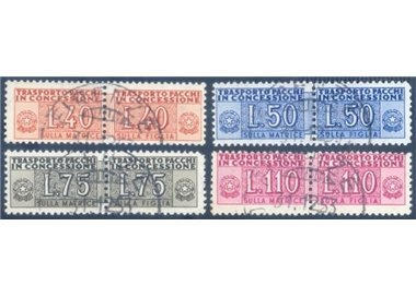 ITALIA 1955-58 Pacchi in concessione 4v us