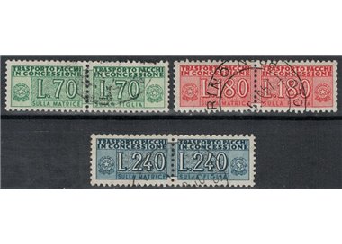 ITALY 1966 Concessionary parcels 3v us