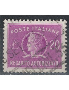 ITALY 1955 Authorized delivery us