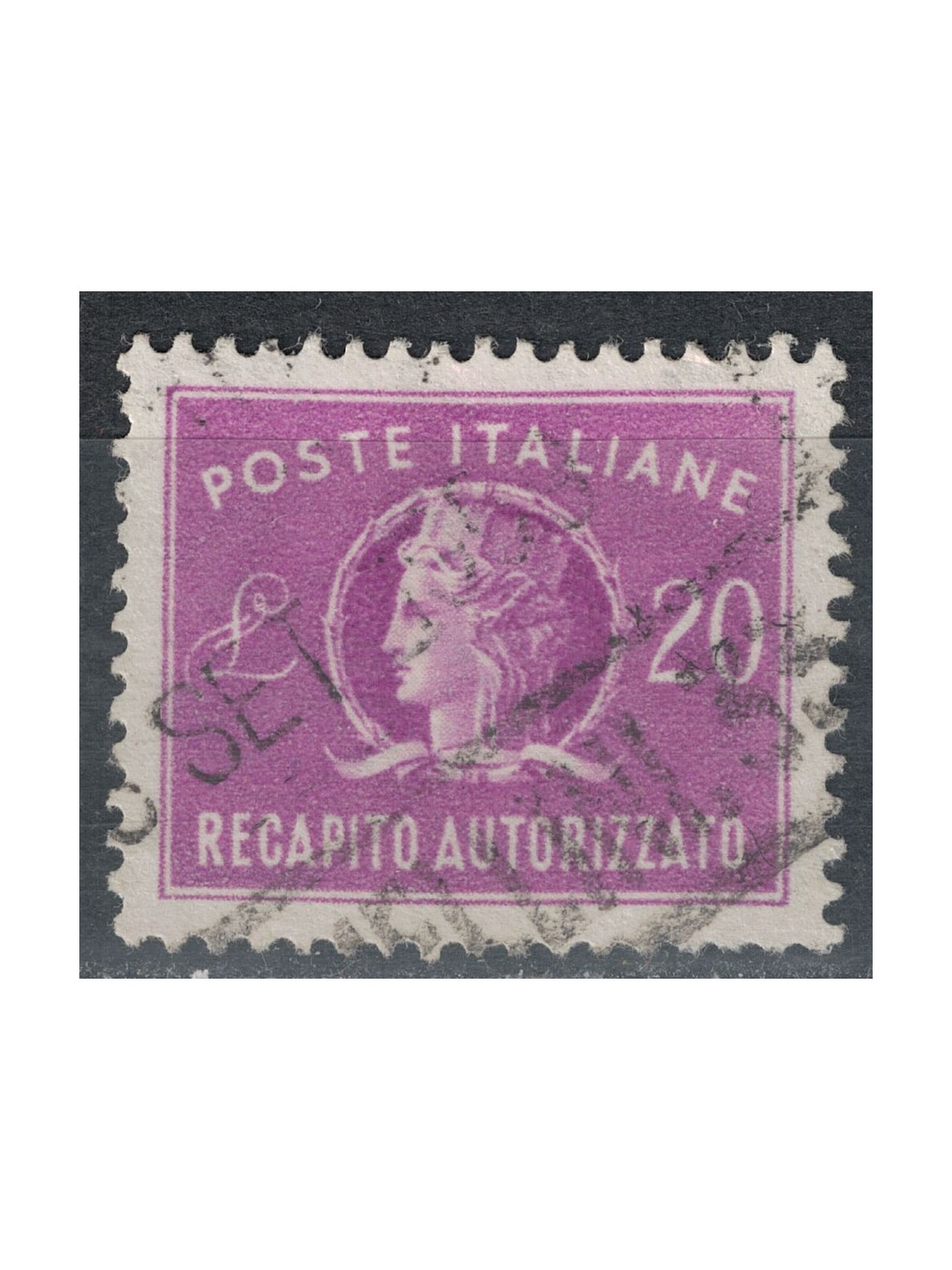 ITALY 1955 Authorized delivery us