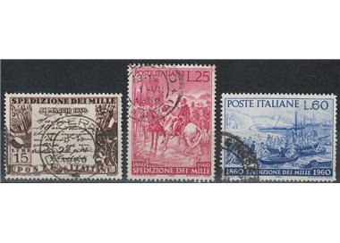 ITALY 1960 Expedition of the Thousand 3v us