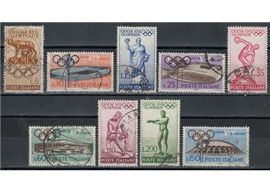 ITALY 1960 Olympics 9v us