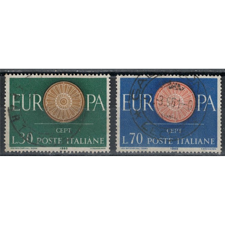 ITALY 1960 Europe 2v us