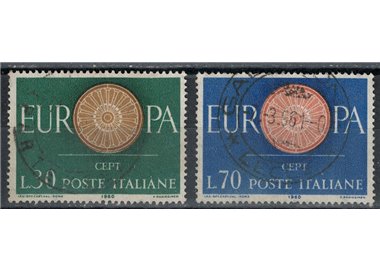 ITALY 1960 Europe 2v us