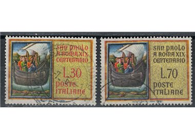 ITALY 1961 San Paolo 2v us