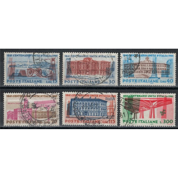 ITALIA 1961 Unità d'Italia 6v us