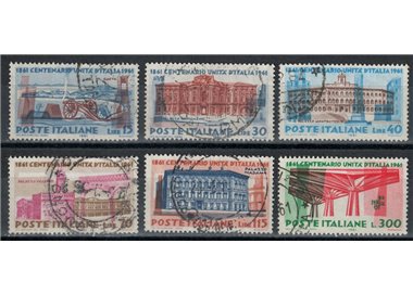 ITALIA 1961 Unità d'Italia 6v us