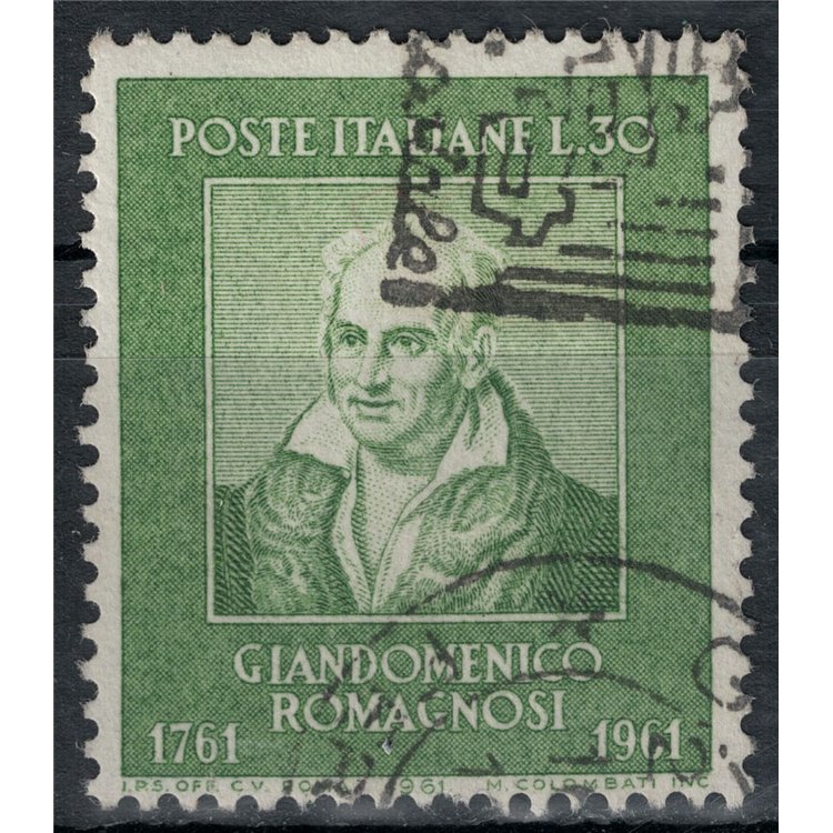 ITALY 1961 Giandomenico Romagnosi us