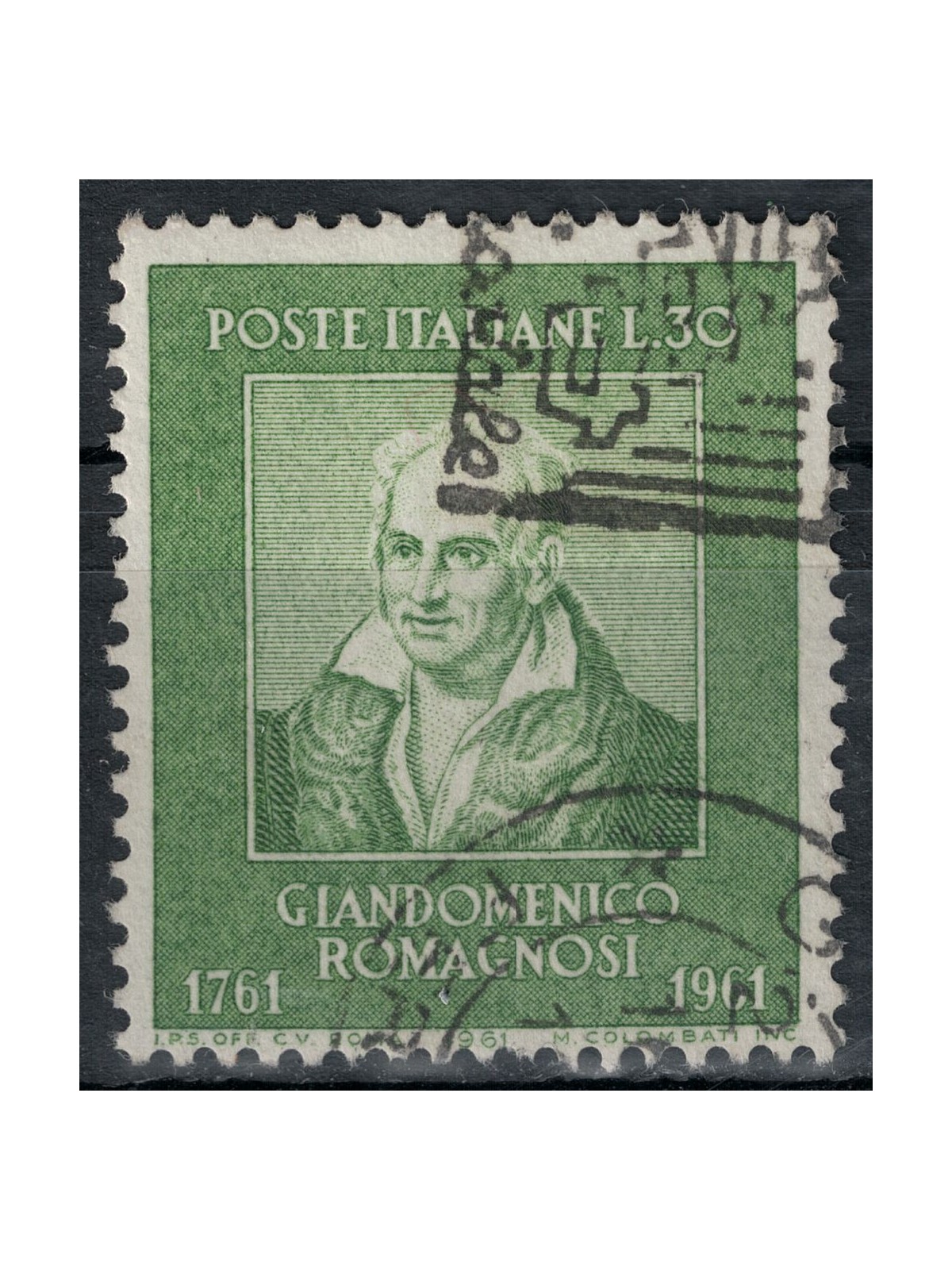 ITALY 1961 Giandomenico Romagnosi us