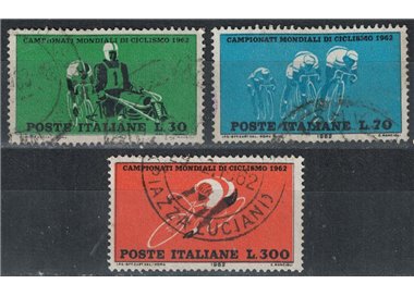 ITALY 1962 World Cycling Championships 3v us
