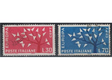ITALY 1962 Europa 2v us
