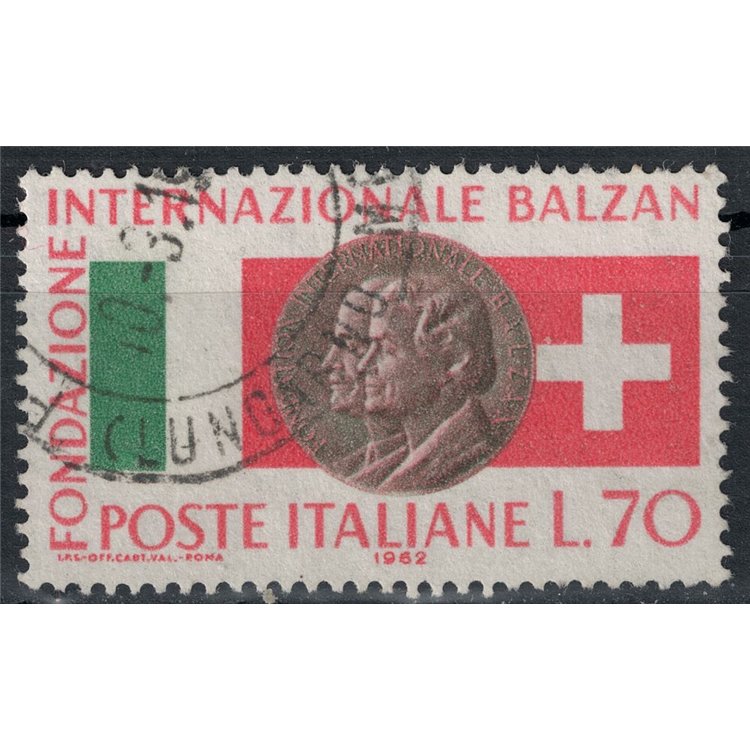 ITALY 1962 International Balzan Foundation us