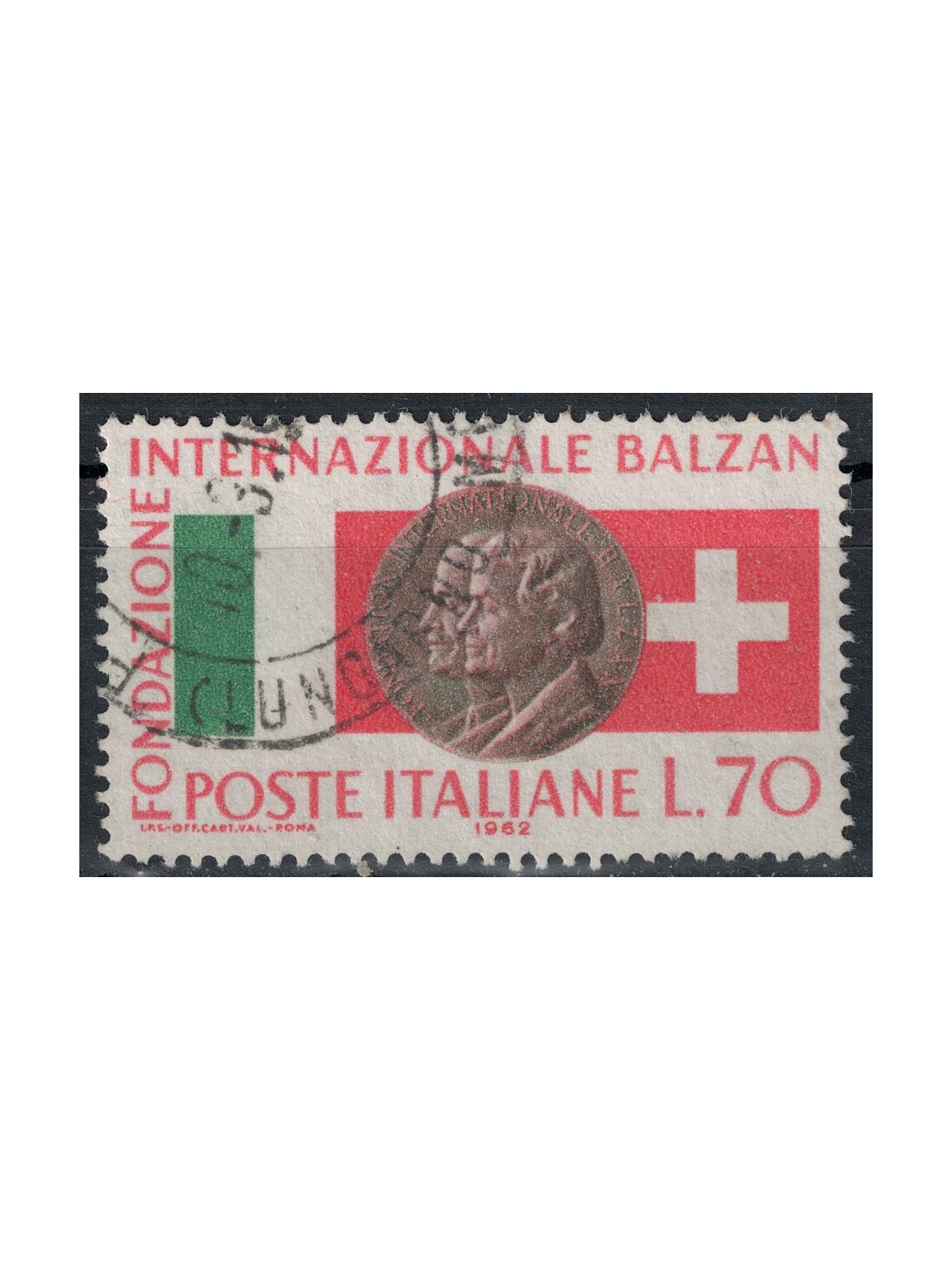 ITALY 1962 International Balzan Foundation us