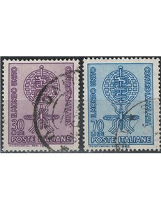 ITALY 1962 Campaign against malaria 2v us