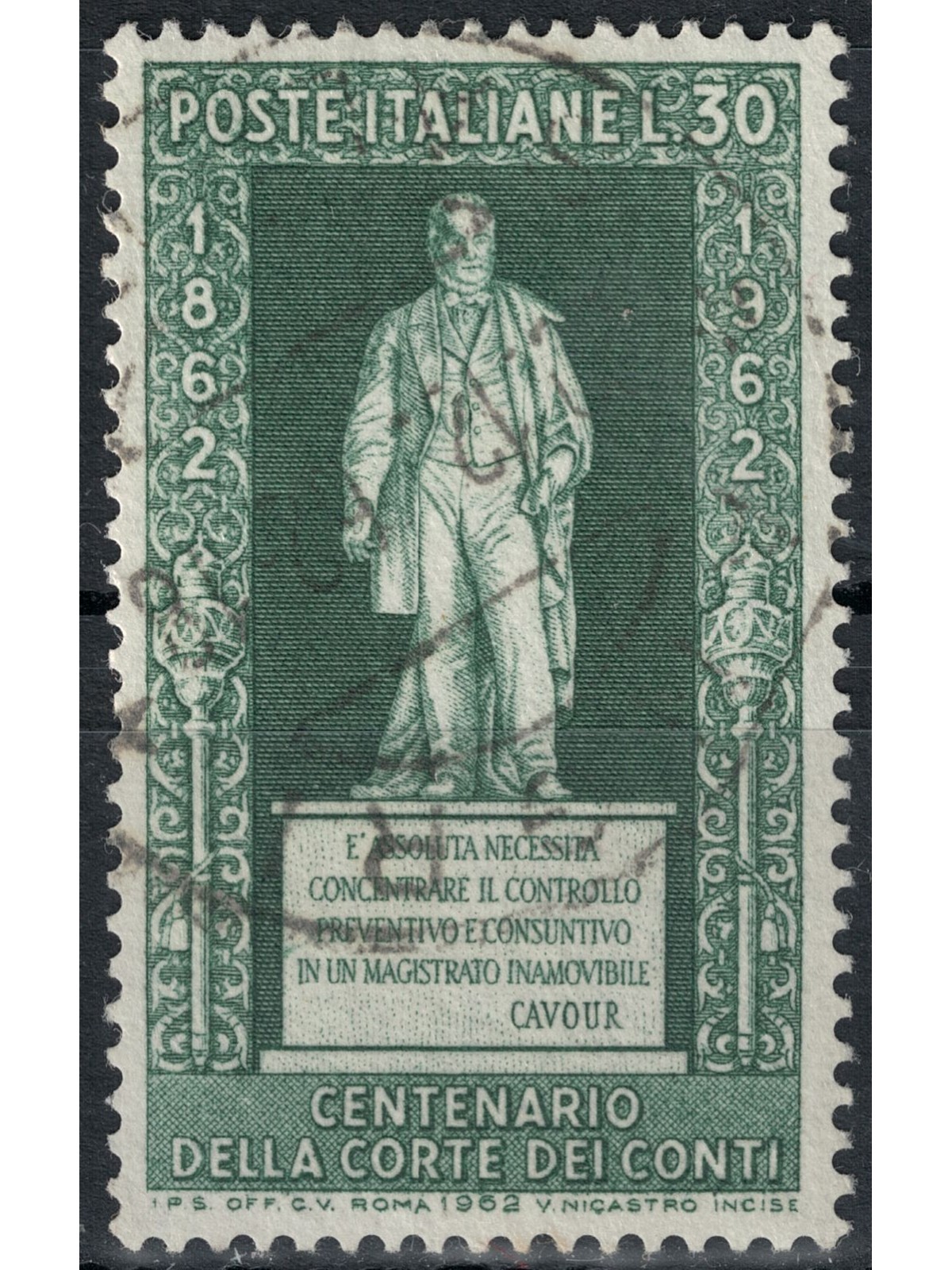 ITALY 1962 Court of Auditors us