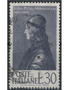 ITALY 1963 Giovanni Pico della Mirandola us