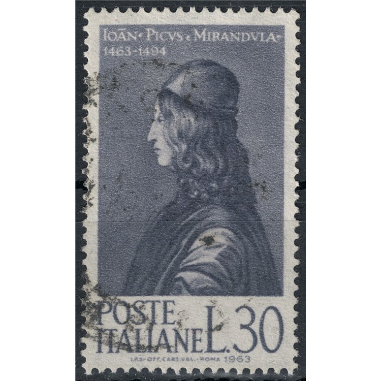 ITALIA 1963 Giovanni Pico della Mirandola us