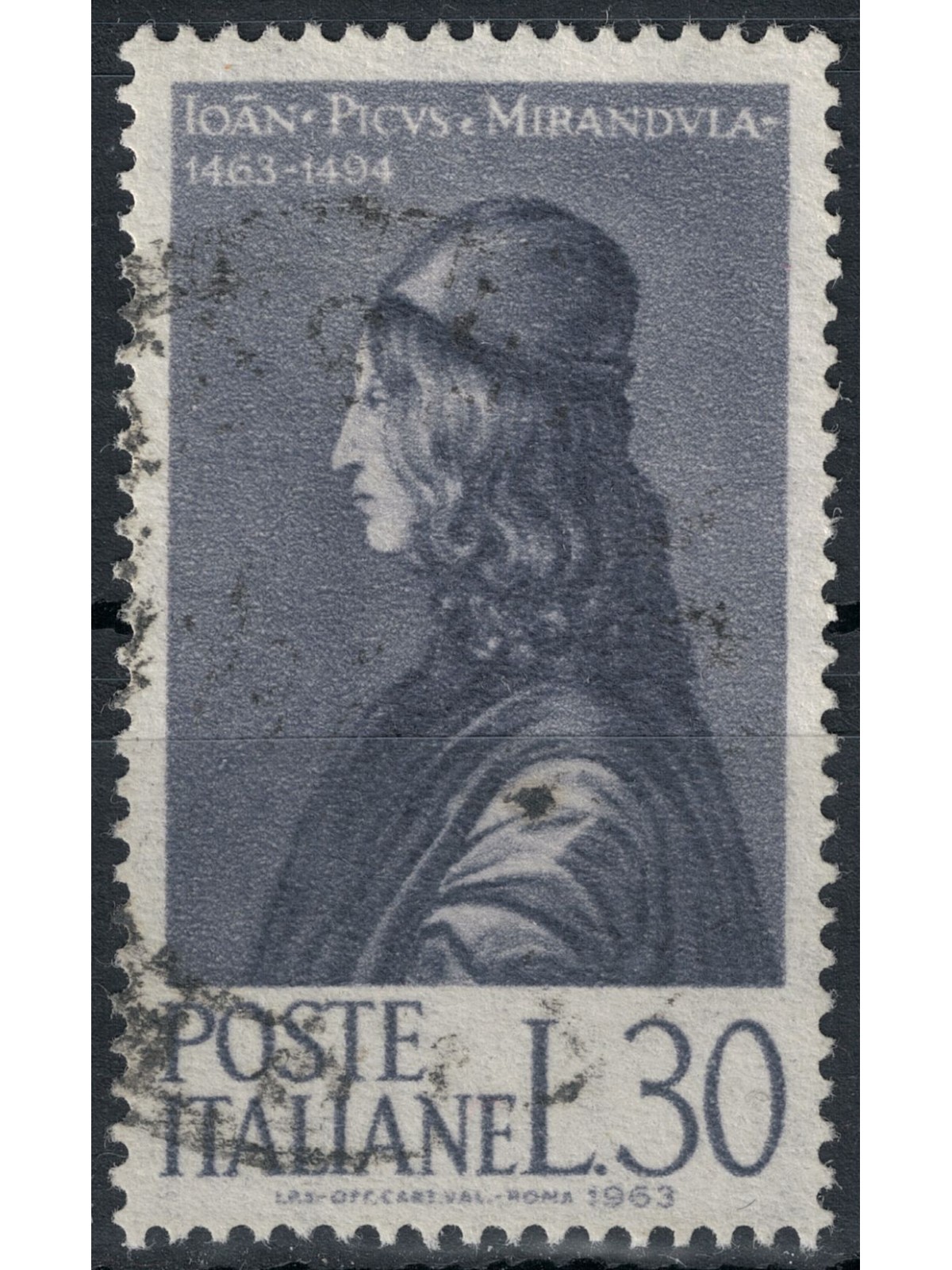 ITALIA 1963 Giovanni Pico della Mirandola us
