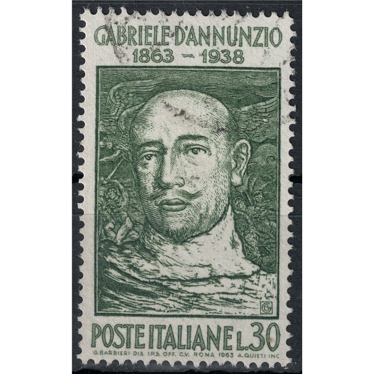 ITALY 1963 Gabriele d'Annunzio us