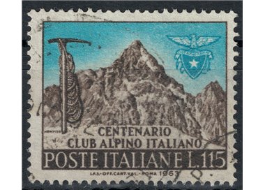 ITALY 1963 Italian Alpine Club us