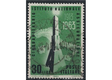 ITALIA 1963 Istituto Nazionale Assicurazioni us
