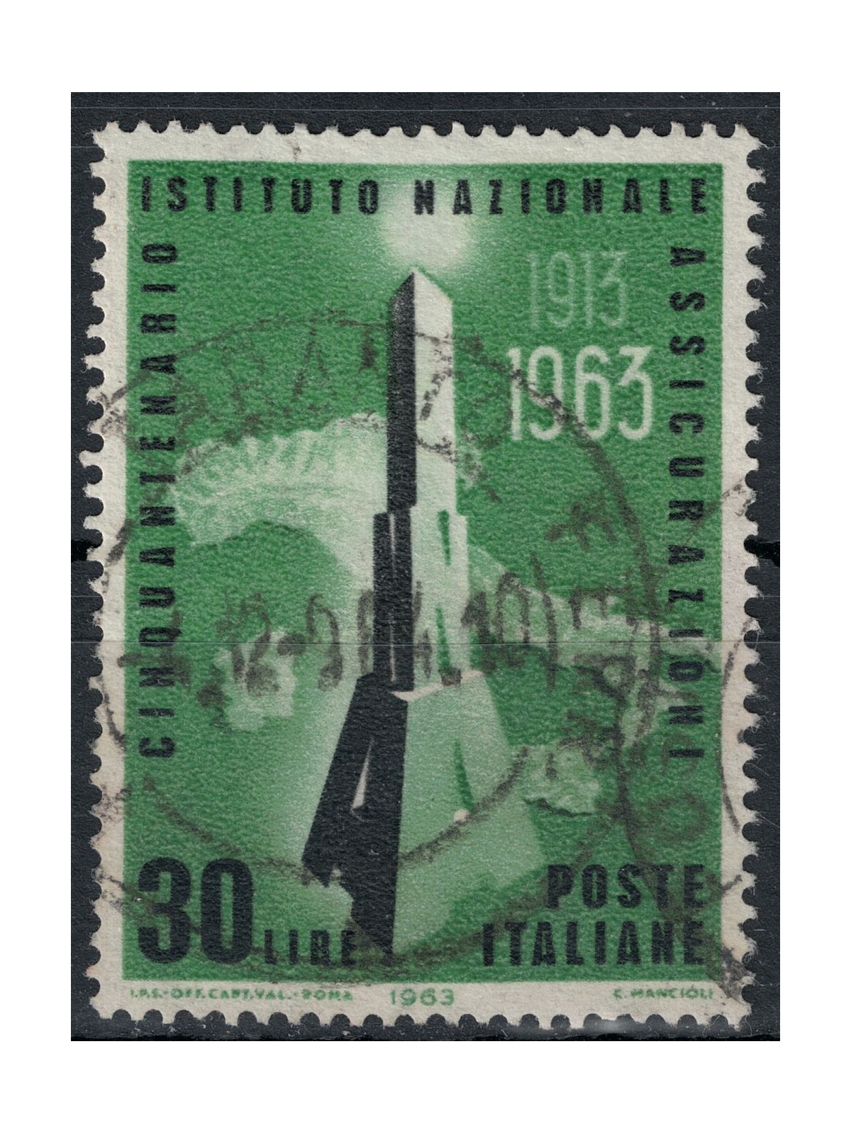 ITALY 1963 National Insurance Institute us