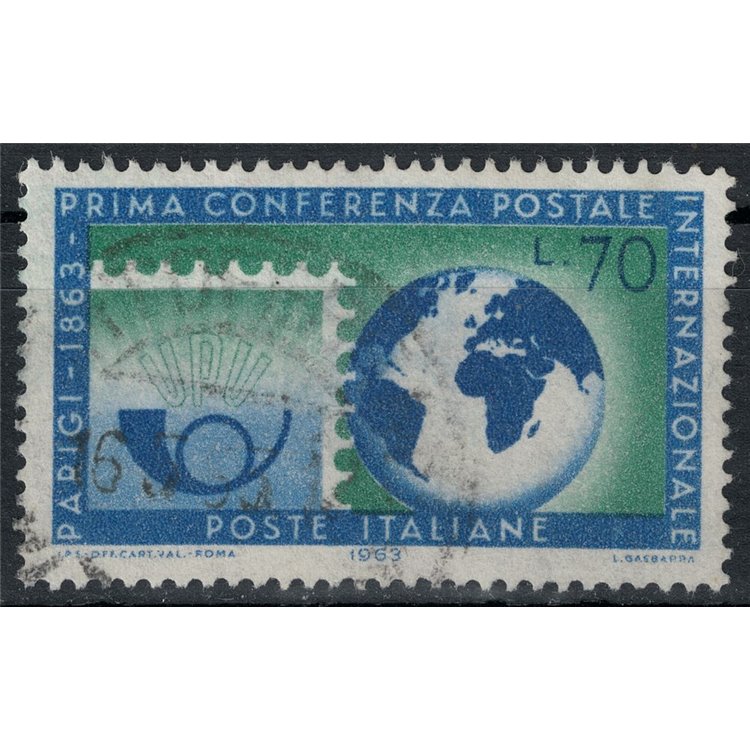 ITALY 1963 International Postal Conference us