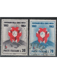 ITALY 1963 Red Cross 2v us