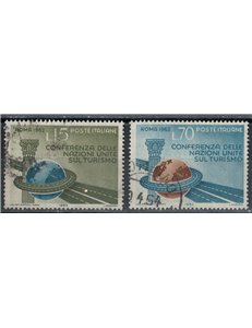 ITALY 1963 United Nations Conference on Tourism 2v us