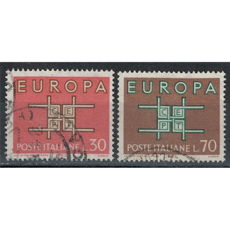 ITALIA 1963 Europa 2v us